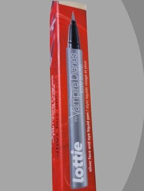 NEW Lottie London x The Vampire Diaries Silver Face and Eye Liquid Pen